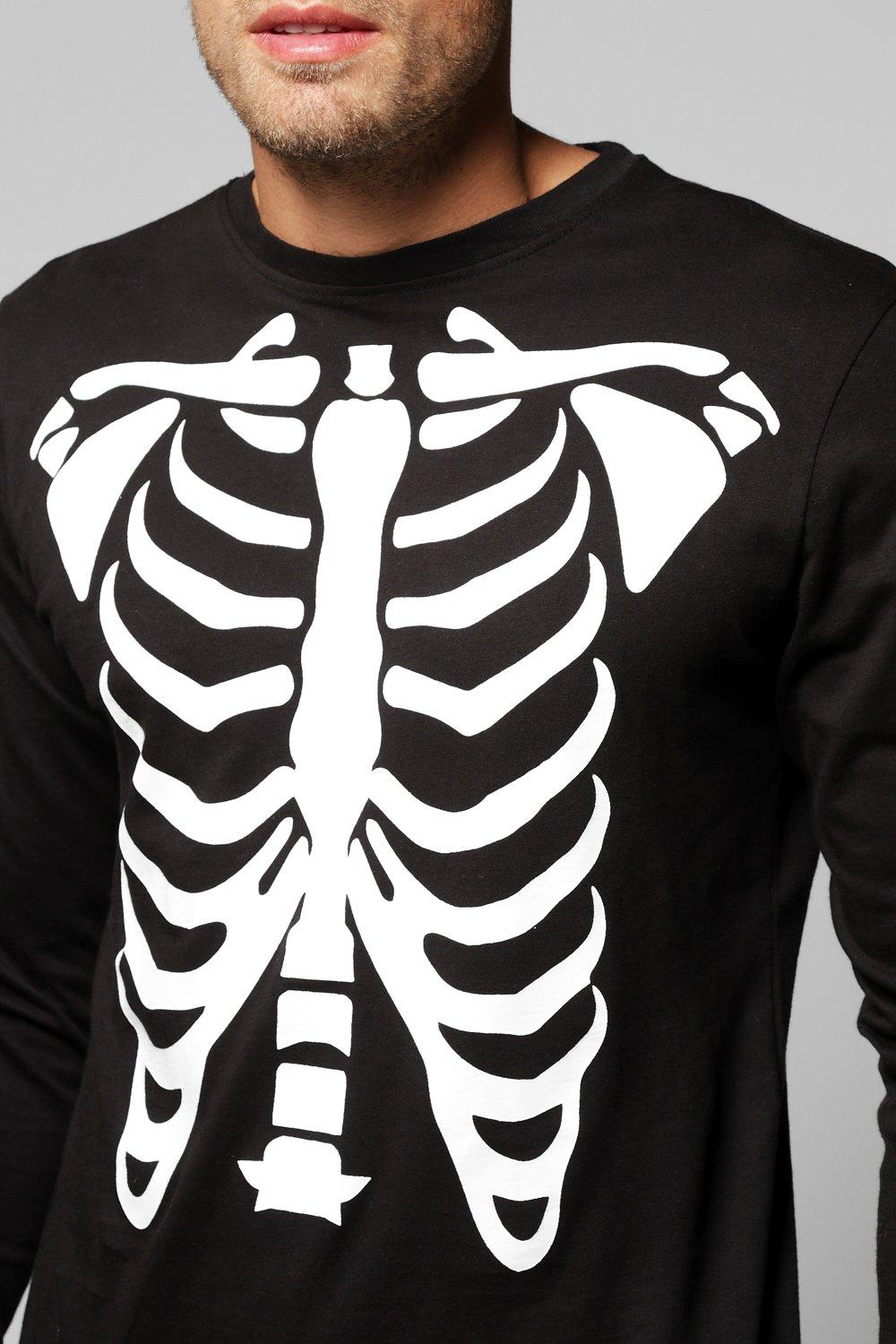 Halloween-Trainingsanzug mit Skelett-Print | boohoo