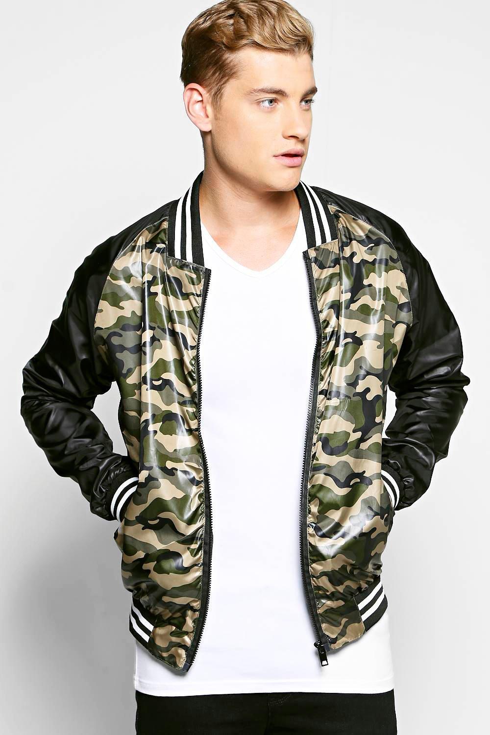 camo sports jacket