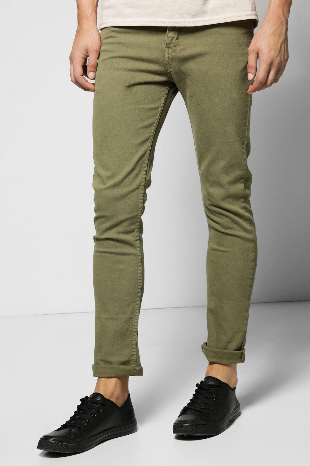 skinny jeans khaki mens