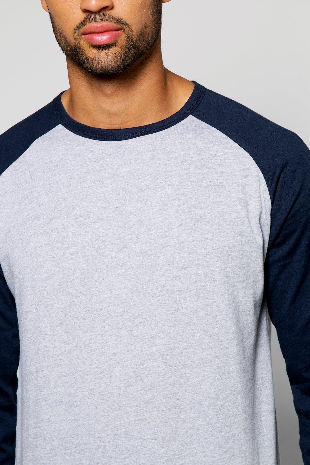 Mens raglan t clearance shirt