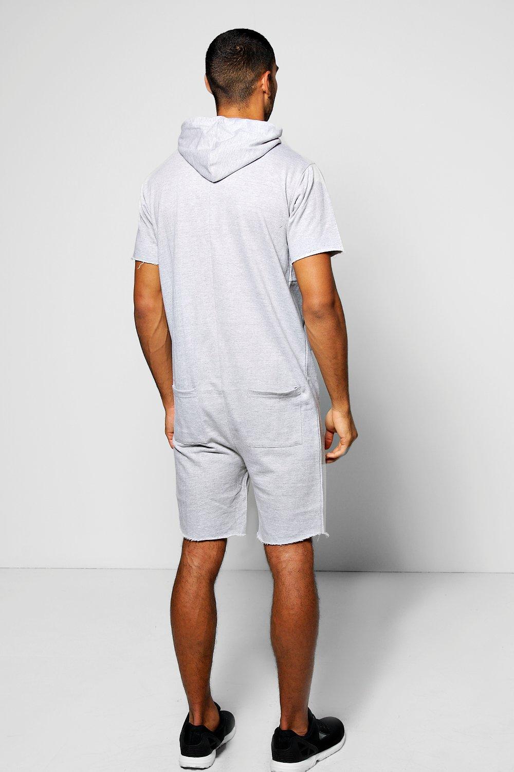 Men s Short Sleeve Onesie boohoo