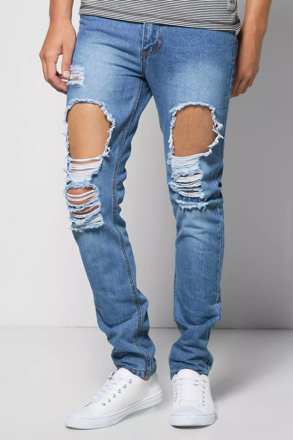 Vintage store ripped jeans