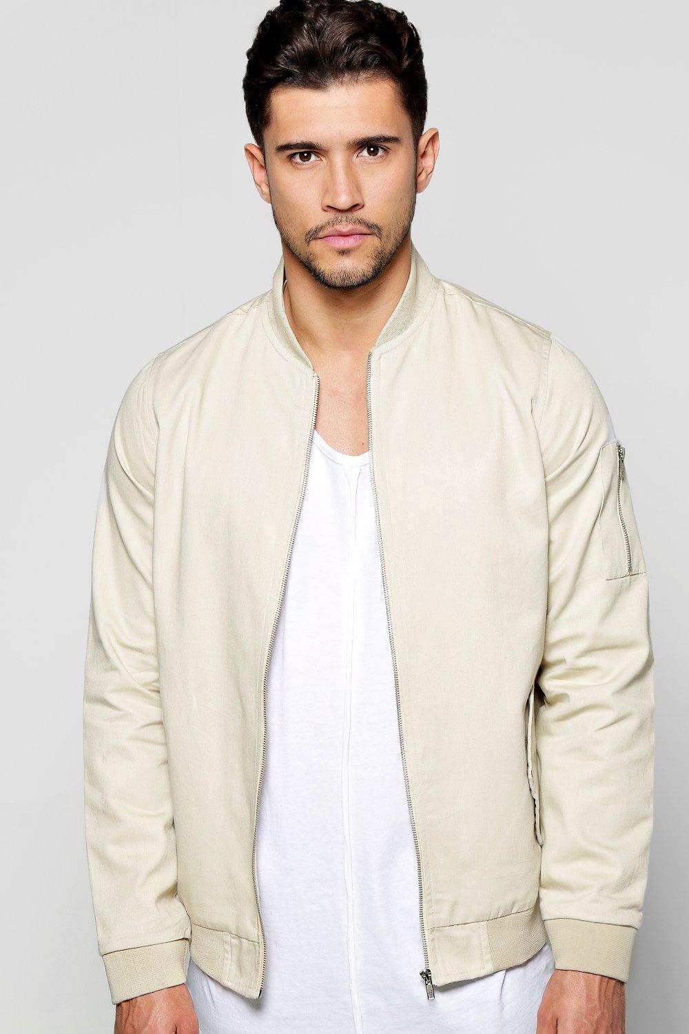 mens stone bomber jacket