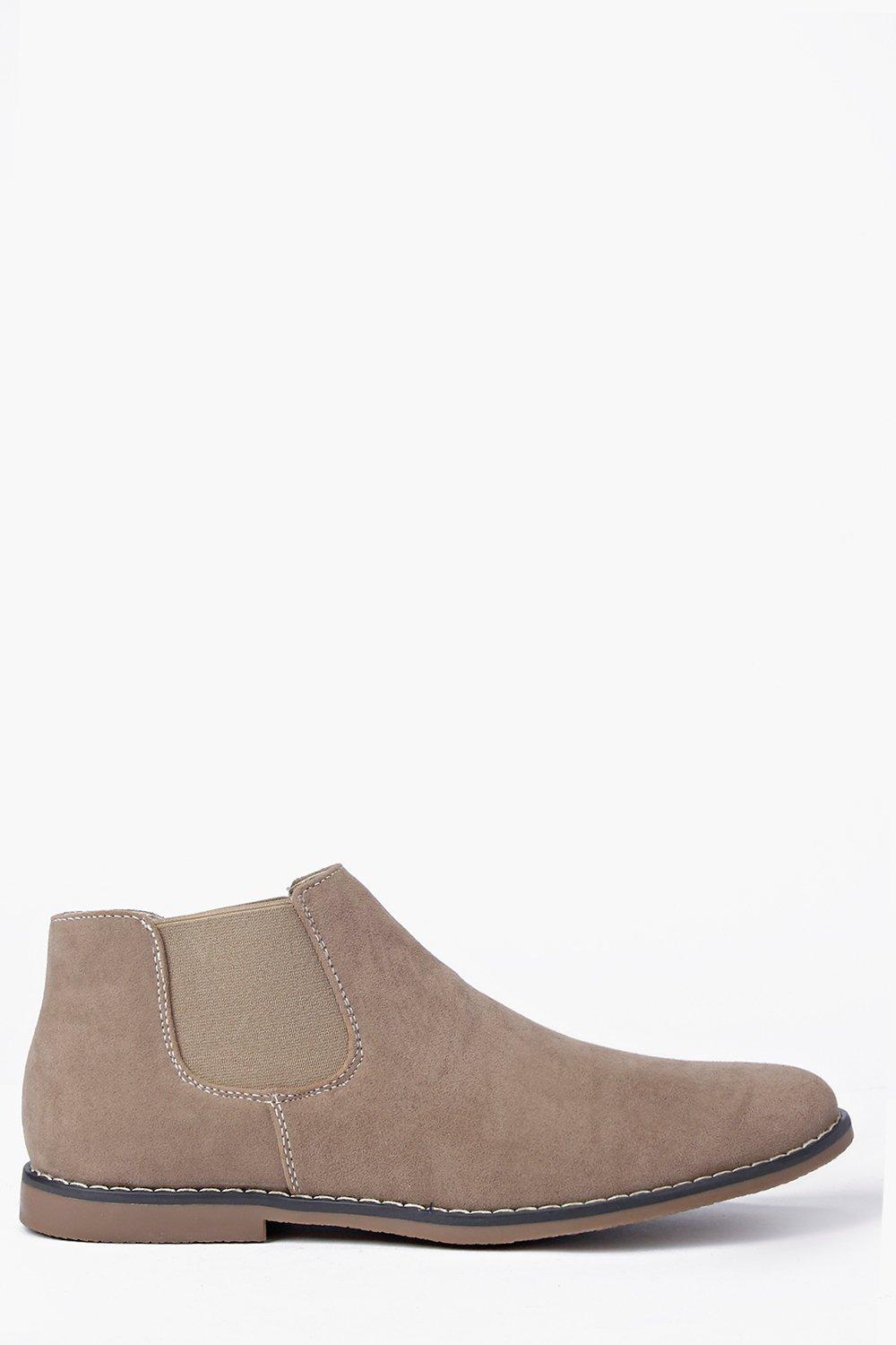 suedette chelsea boots