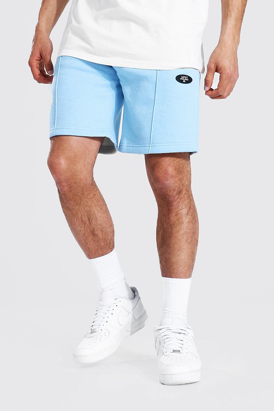 Regular Original Man Jersey-Shorts, Pale blue image number 1