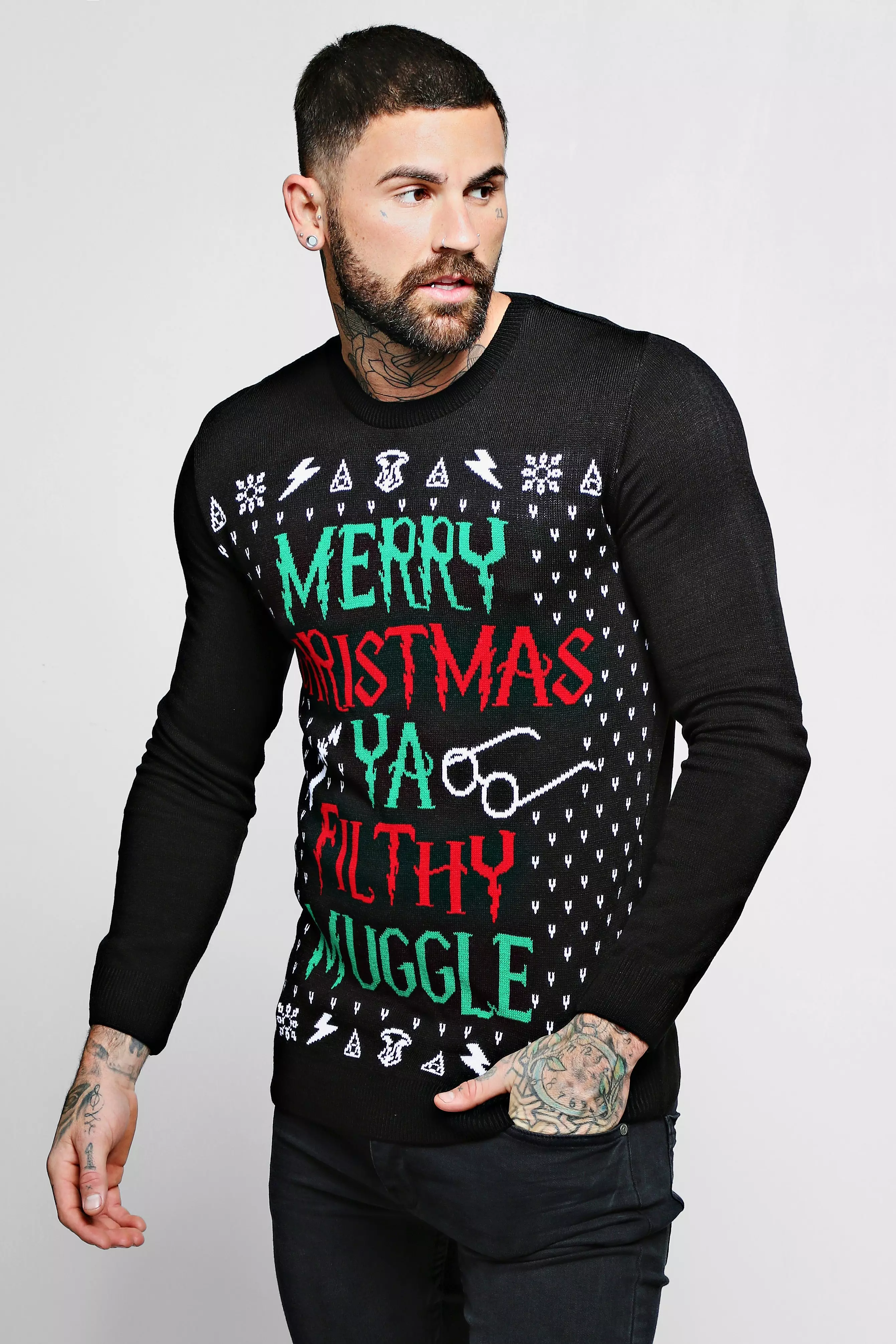 Merry christmas you filthy muggle sweater sale