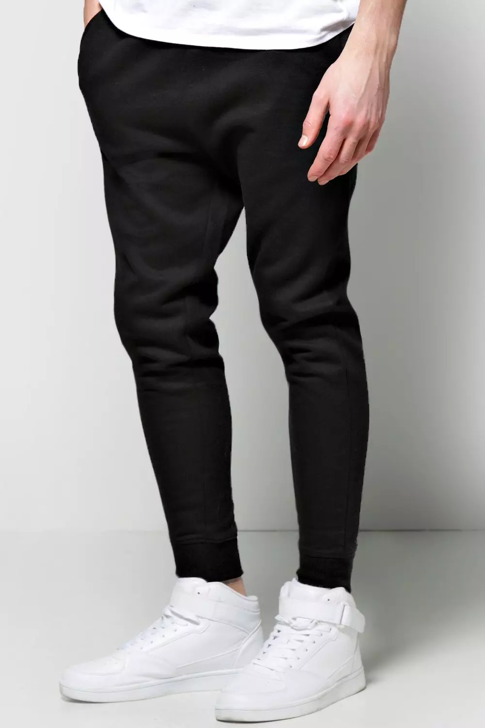 Drop crotch deals joggers