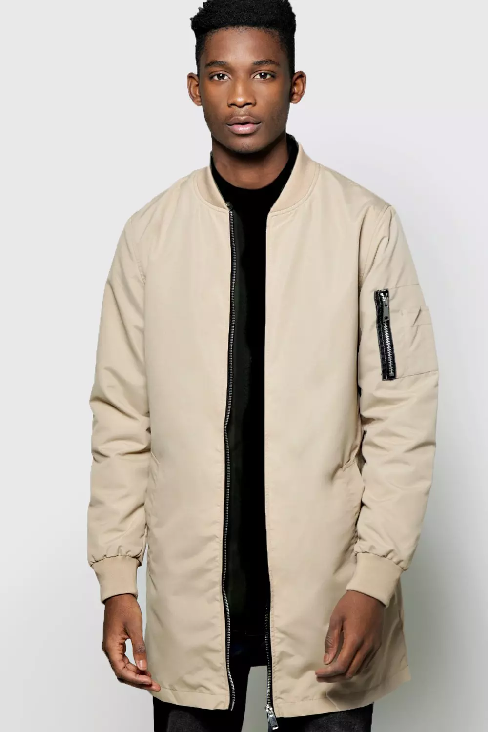 Long 2025 bomber jackets