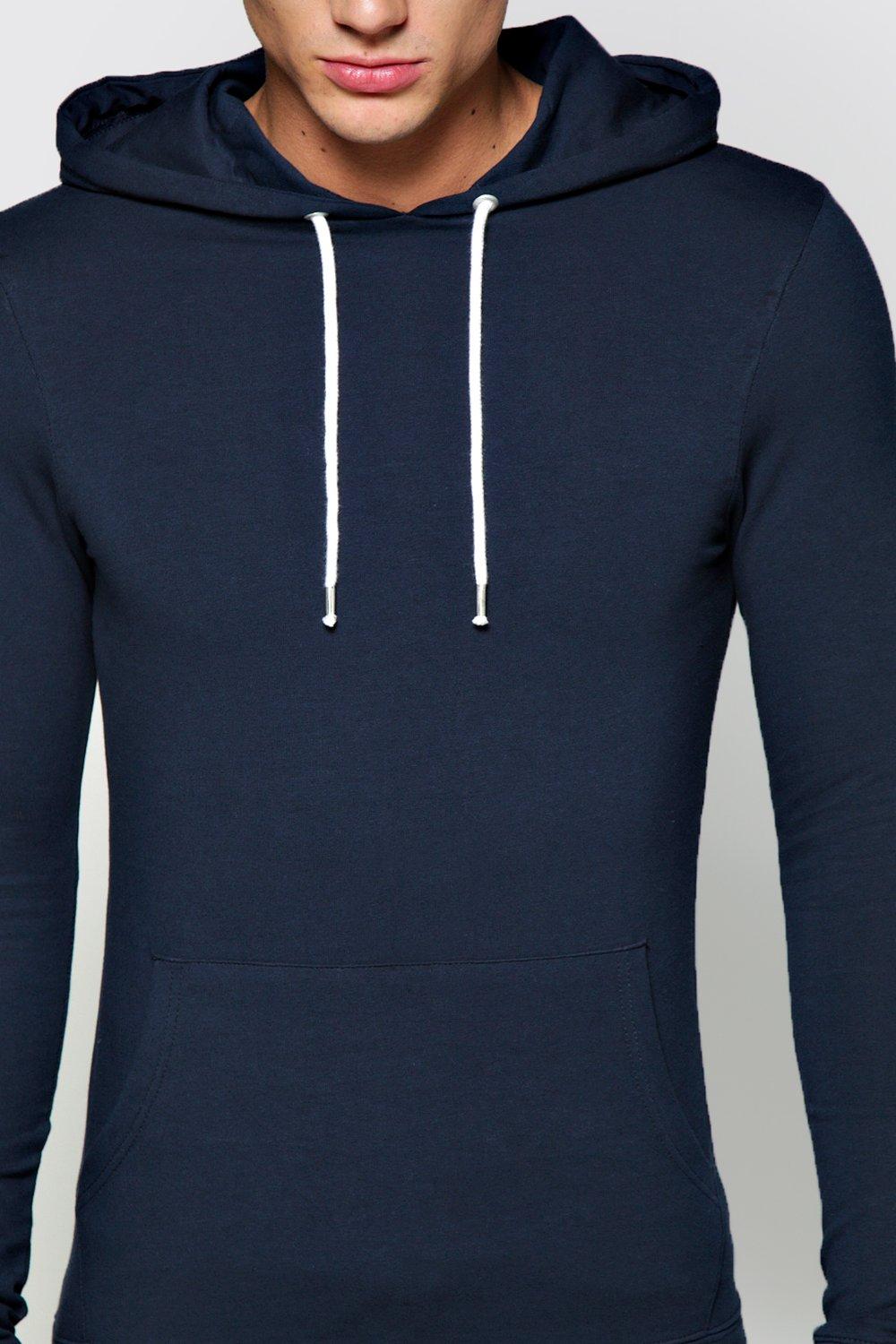 muscle fit hoodie uk