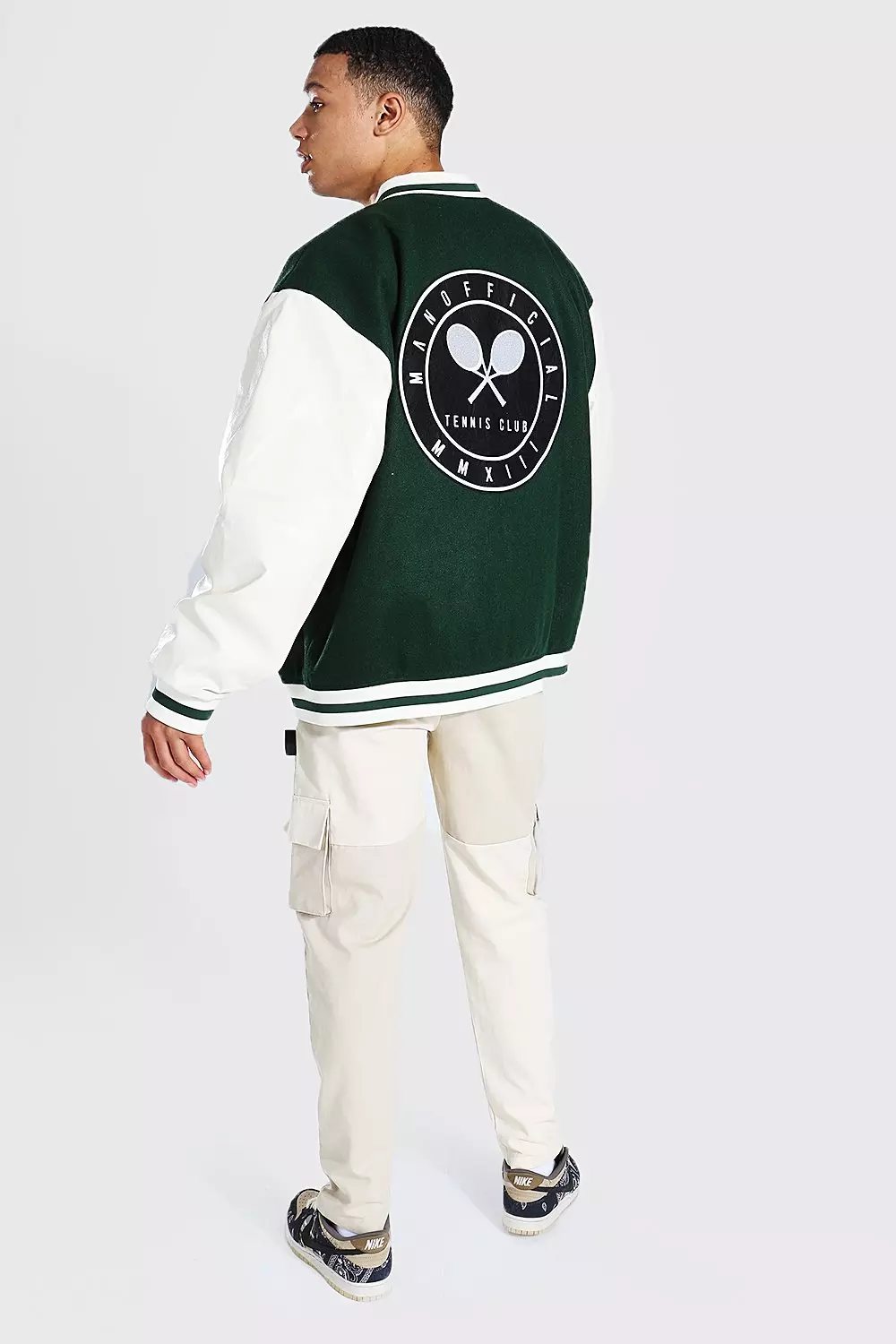 Tennis letterman jacket store