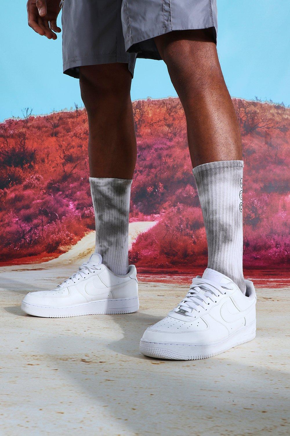 Nike Air Force 1 2 pack socks in white