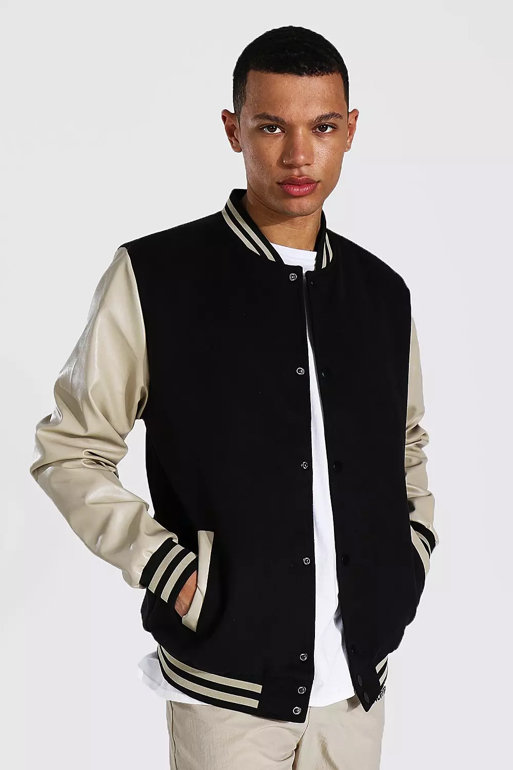 Melton bomber cheap jacket