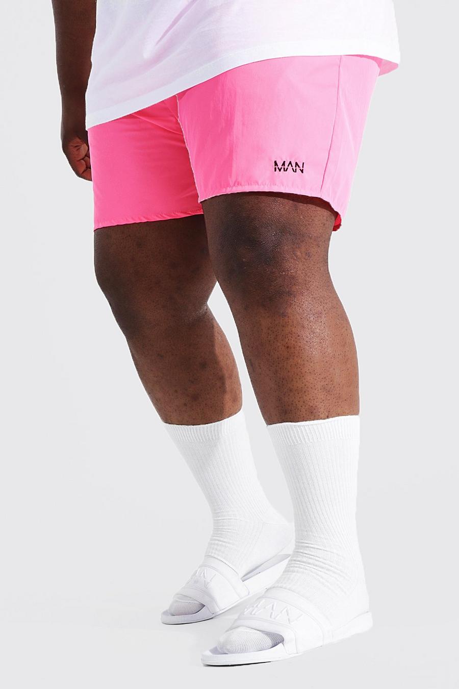 Pink Plus size - MAN Dash Badshorts image number 1