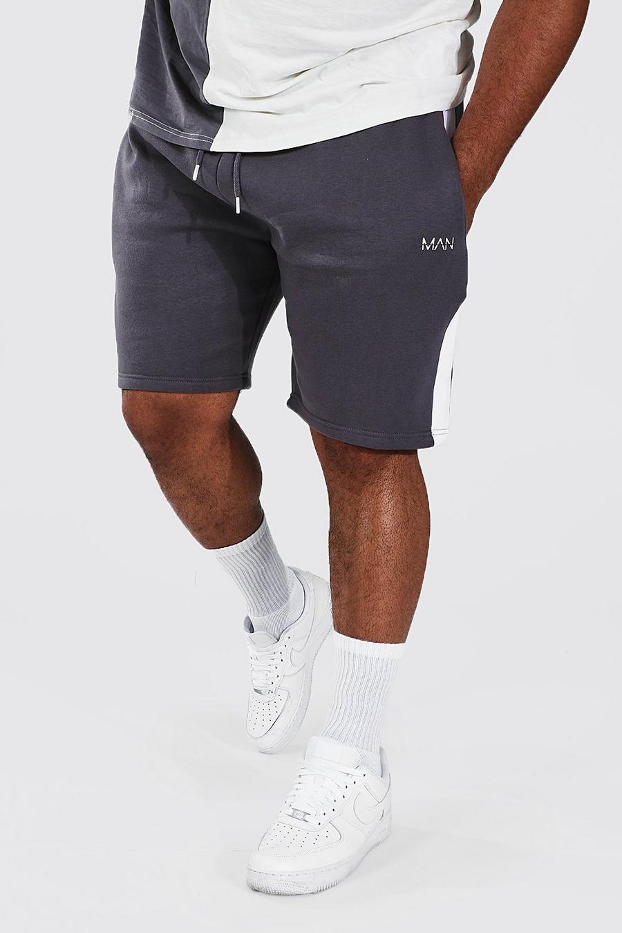 Slate Plus Man Mid Jersey Short With Side Panel image number 1
