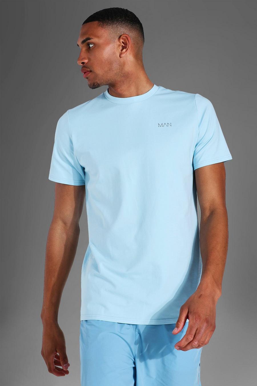 Light blue Tall Luxe Man Active T-Shirt image number 1