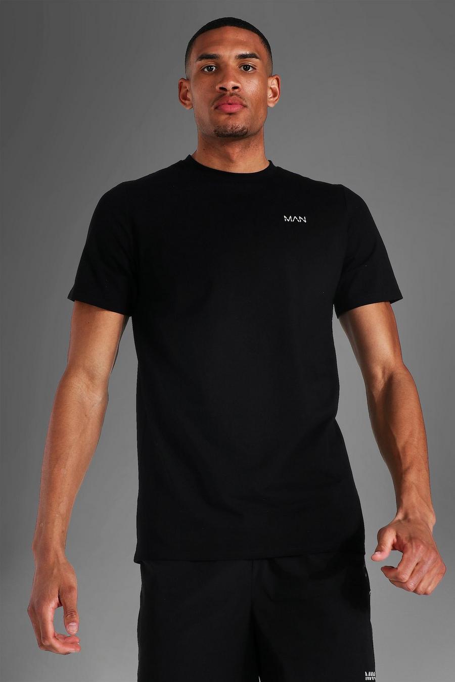 Black Tall Man Active Luxe T-shirt image number 1