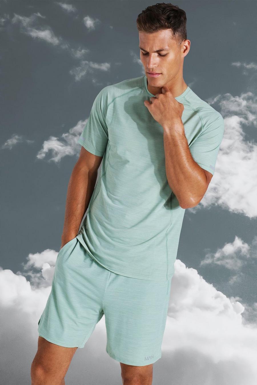Tall - T-shirt collection lightweight - MAN Active, Mint image number 1