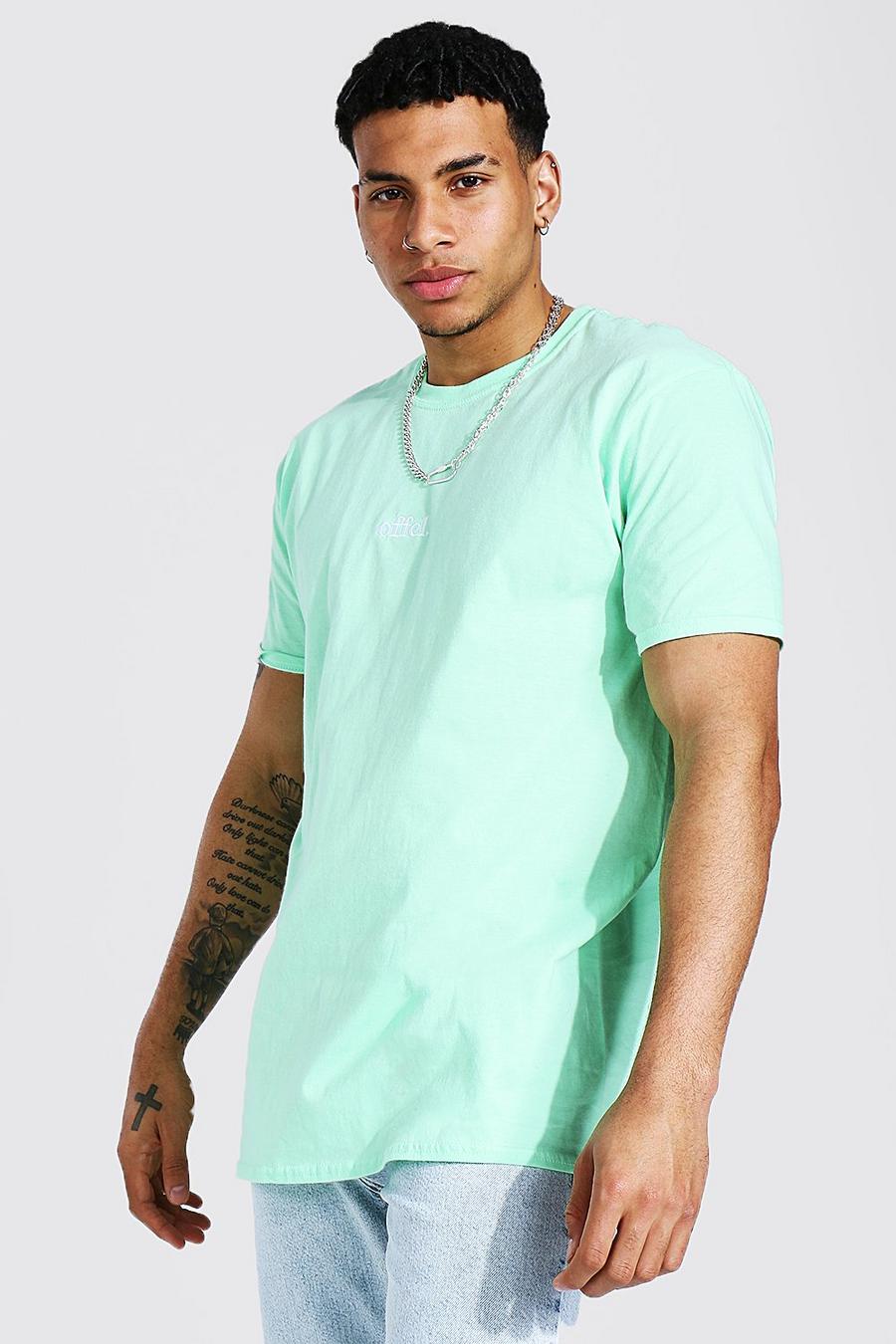Mint Oversized Offcl T-Shirt image number 1