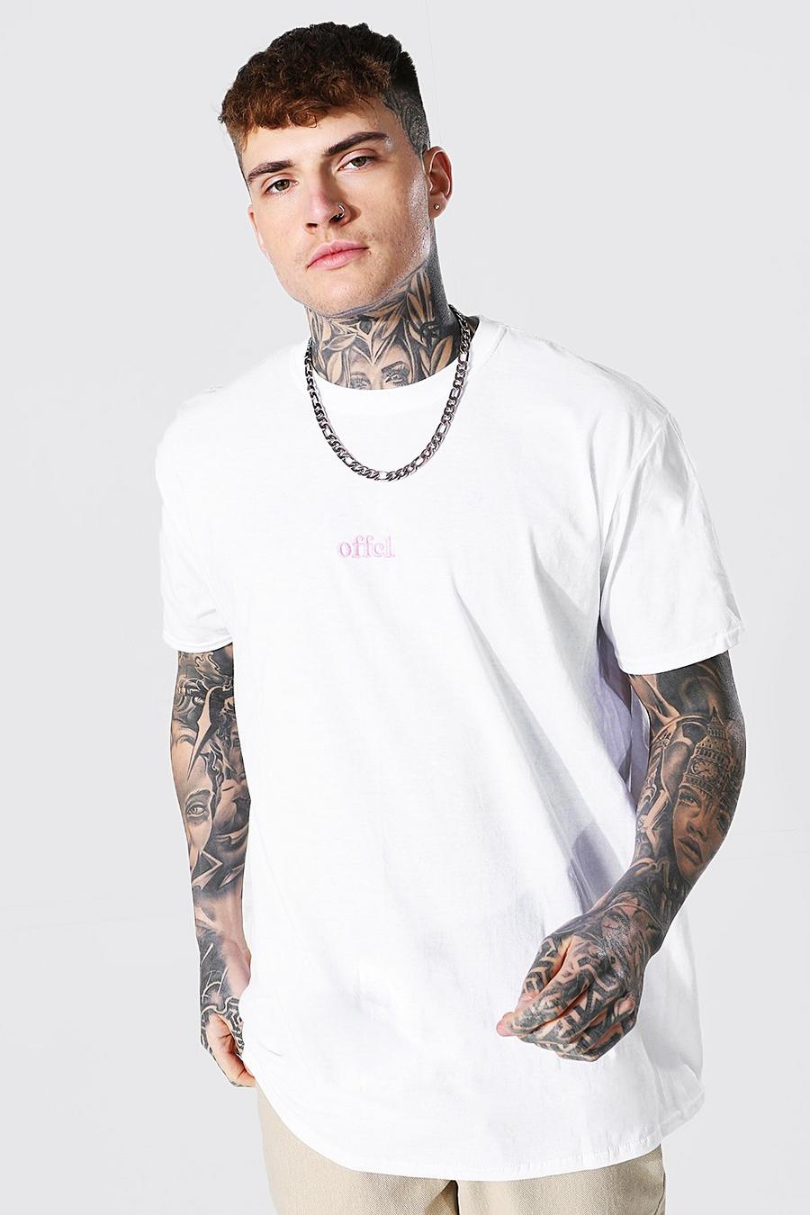 White Offcl Oversize t-shirt image number 1
