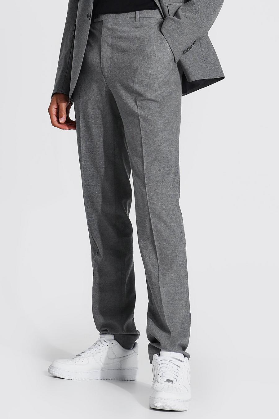 Grey Tall Slim Fit Pants image number 1