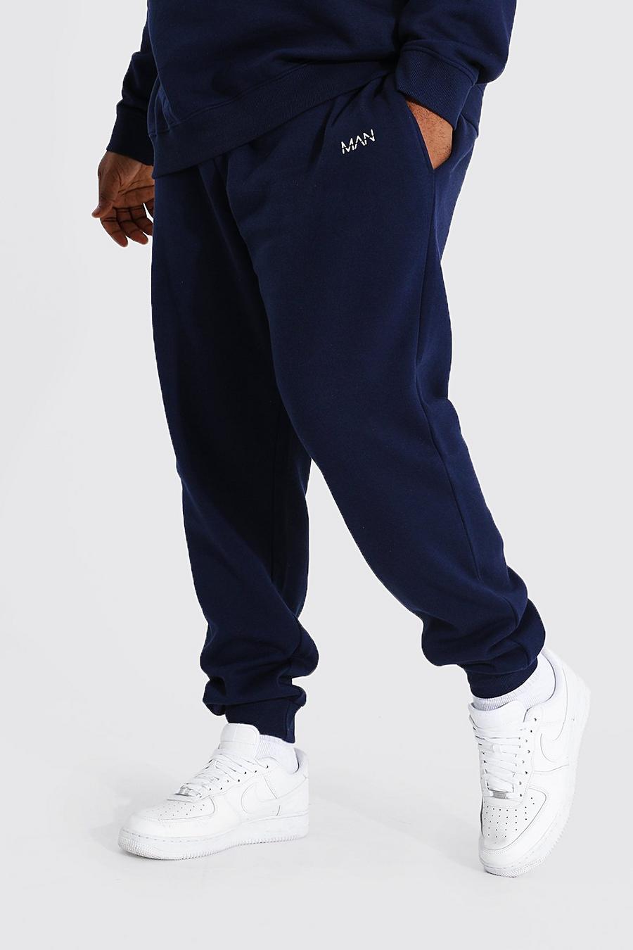 Pantaloni tuta Plus Size Man Dash Slim Fit , Navy image number 1