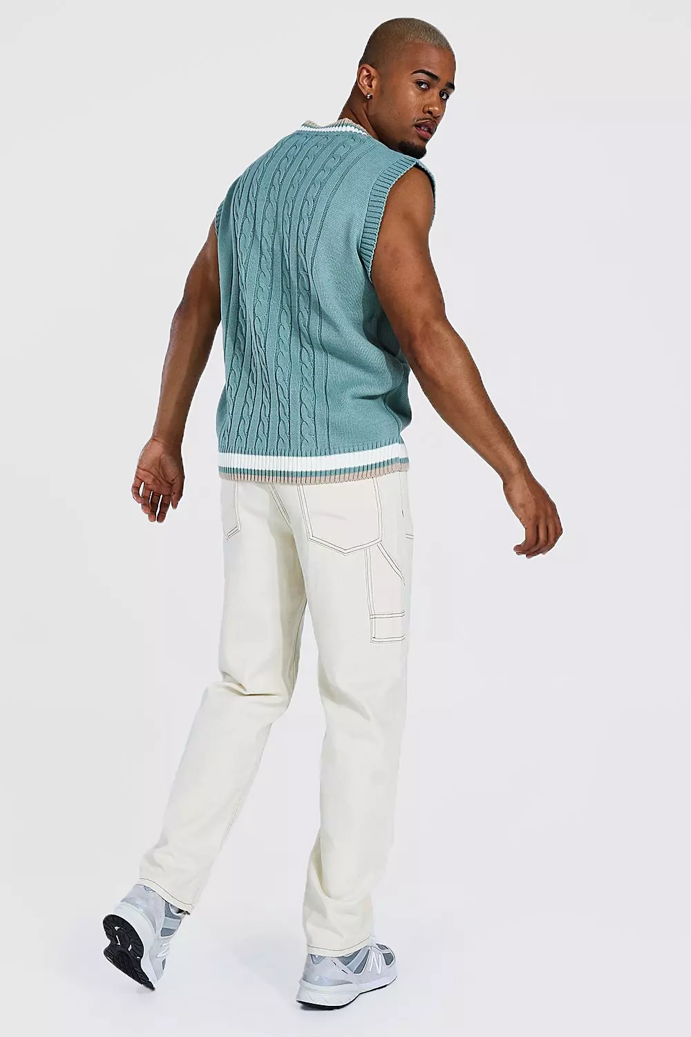 Varsity Basic Knitted Vest