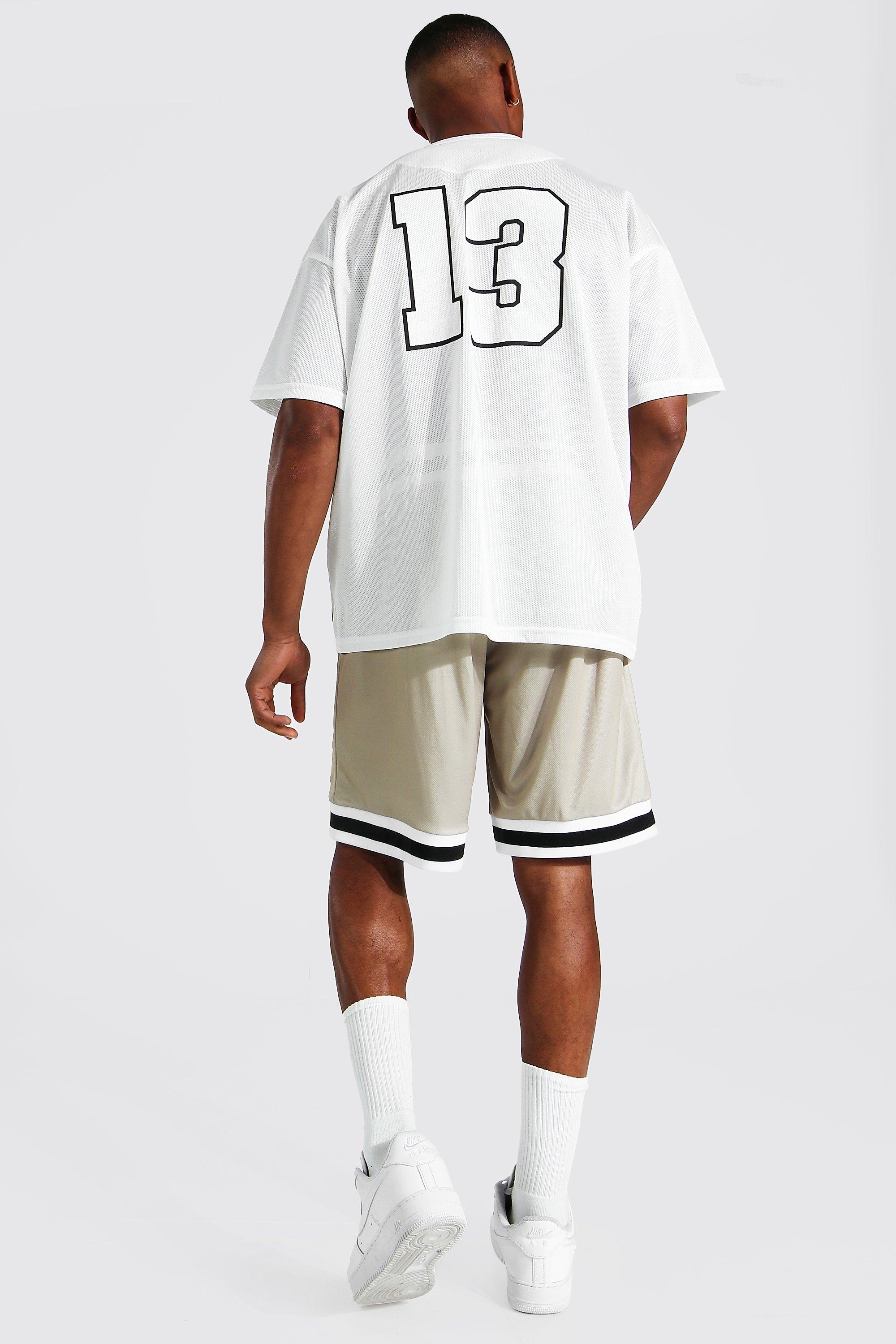 Beige store basketball shorts