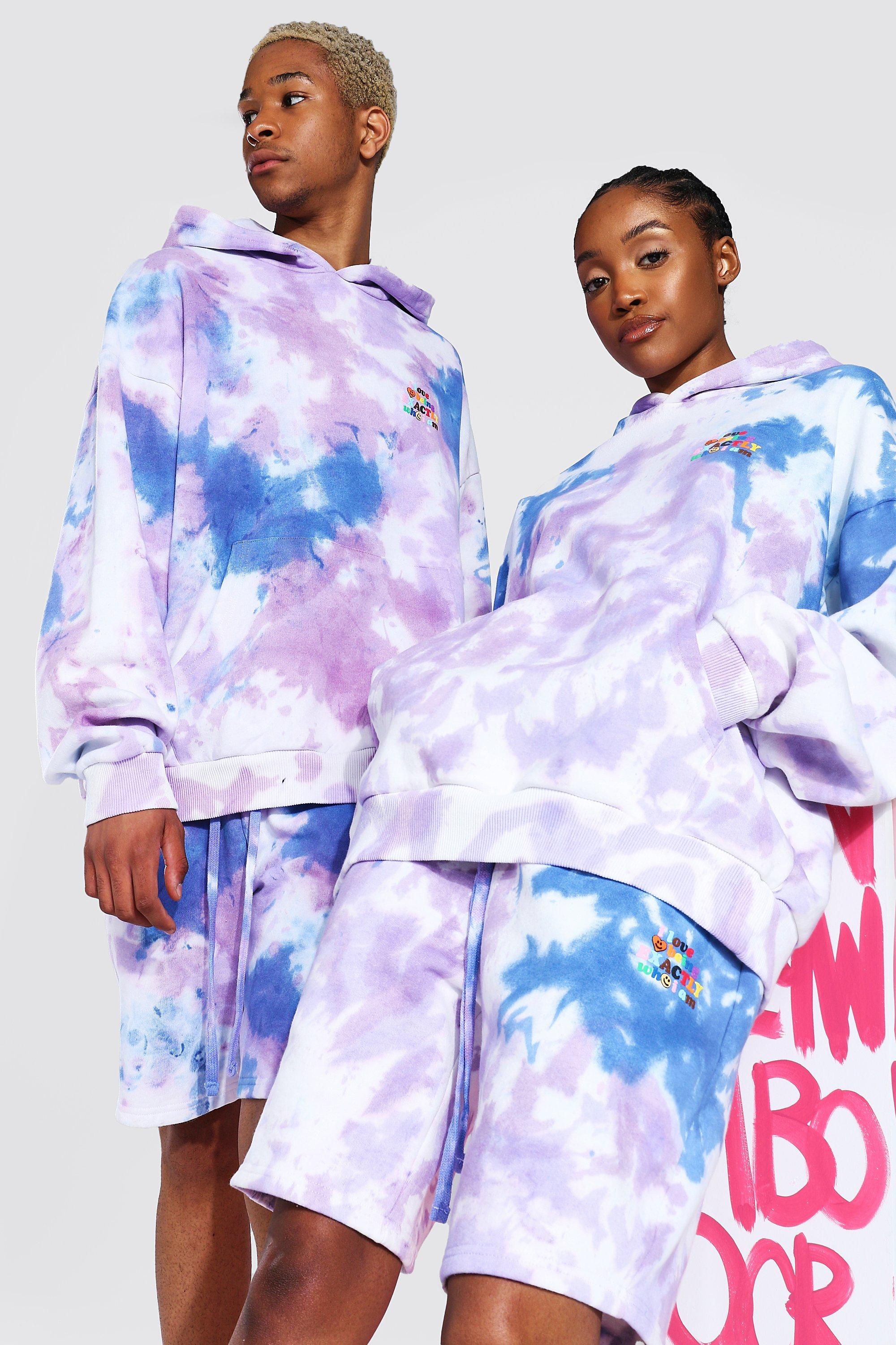 Collusion tie dye hoodie hot sale