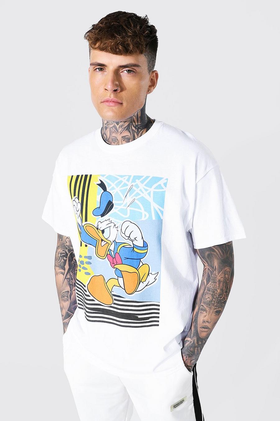 White vit Donald Duck Oversize t-shirt image number 1