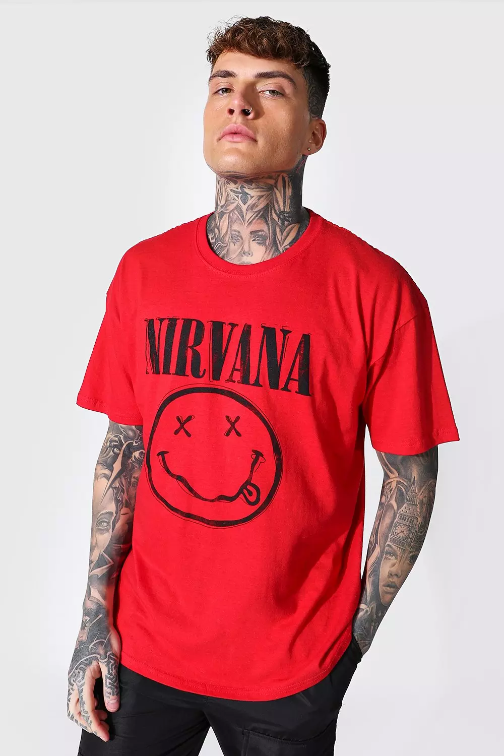 red nirvana shirt