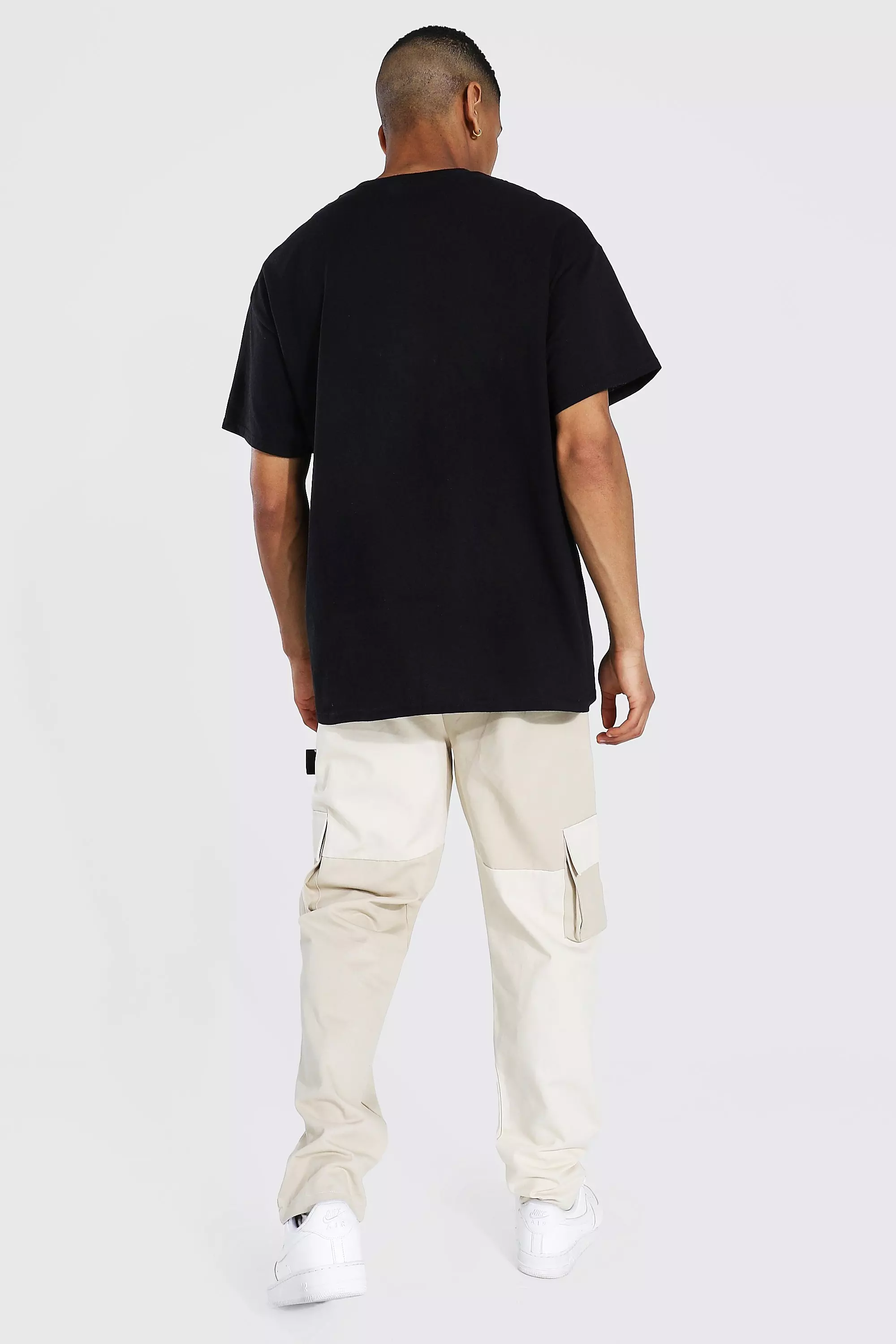 【boohoo】ニルヴァーナ Face License T-shirt 関送込み mzz86578_white_xl?$