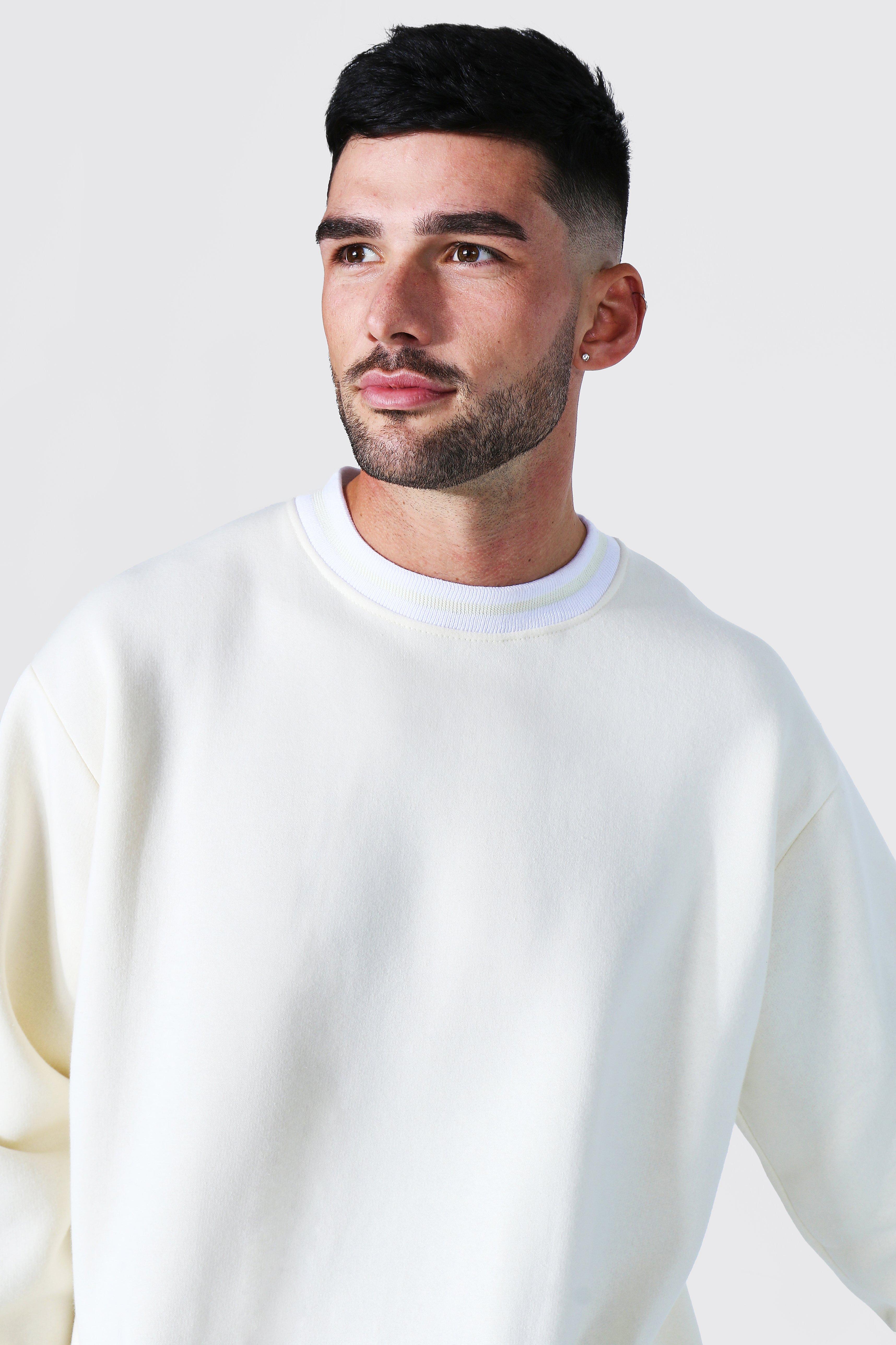 Oversized athletic sweatshirt hotsell