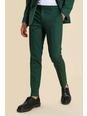 Skinny Green Suit Pants