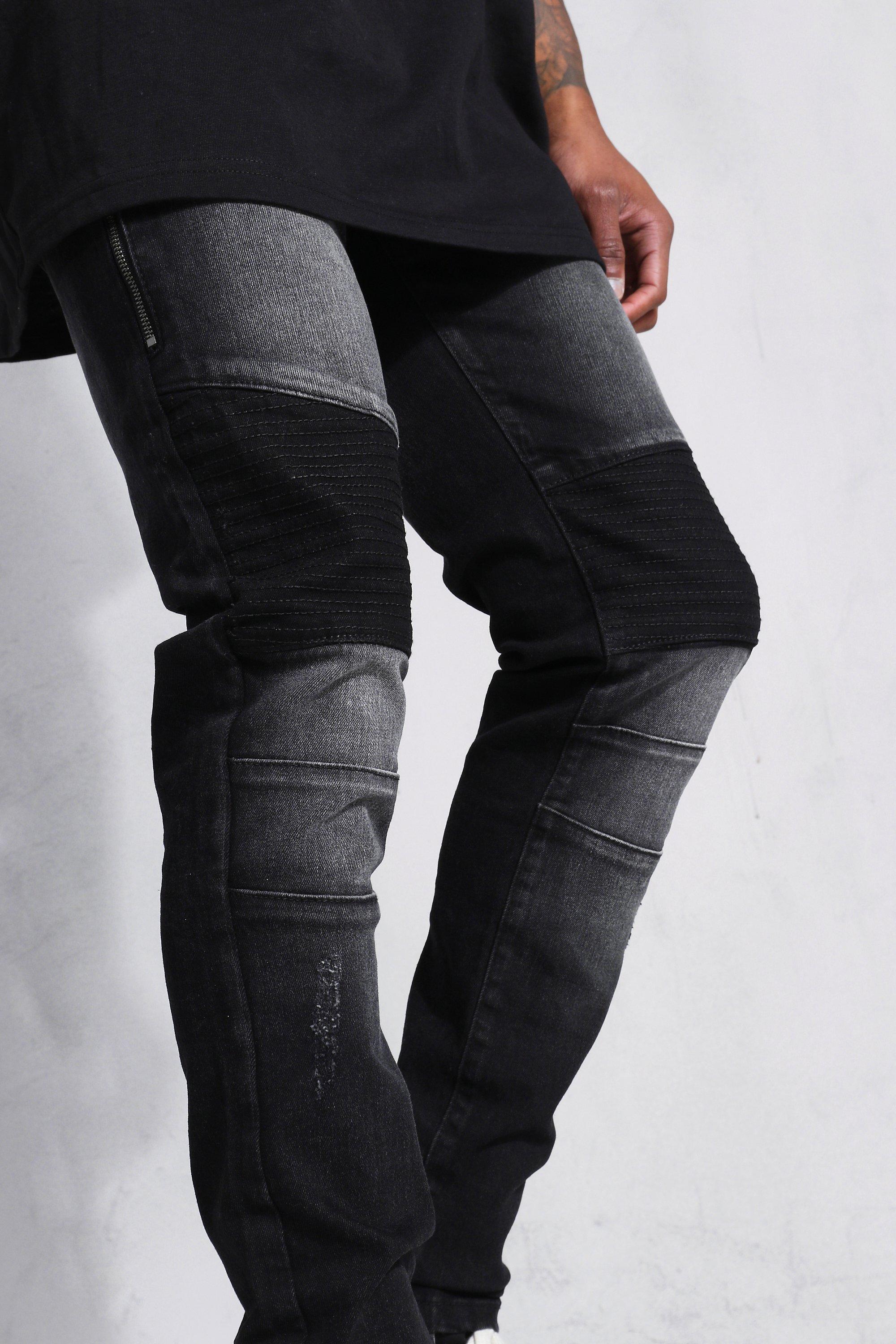 Men's Side Zip Jeans