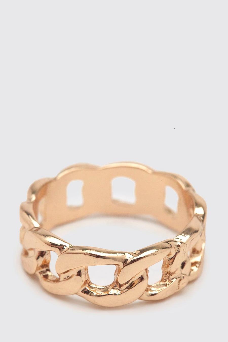 זהב טבעת שרשרת מיני image number 1