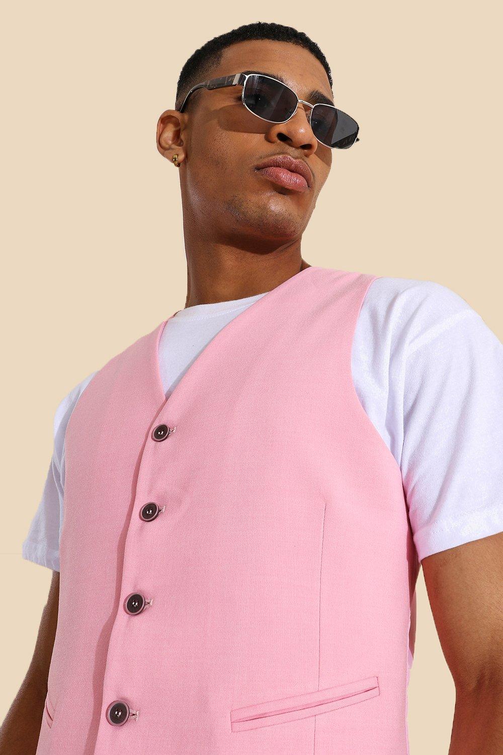 Skinny Pink 3 Piece Suit