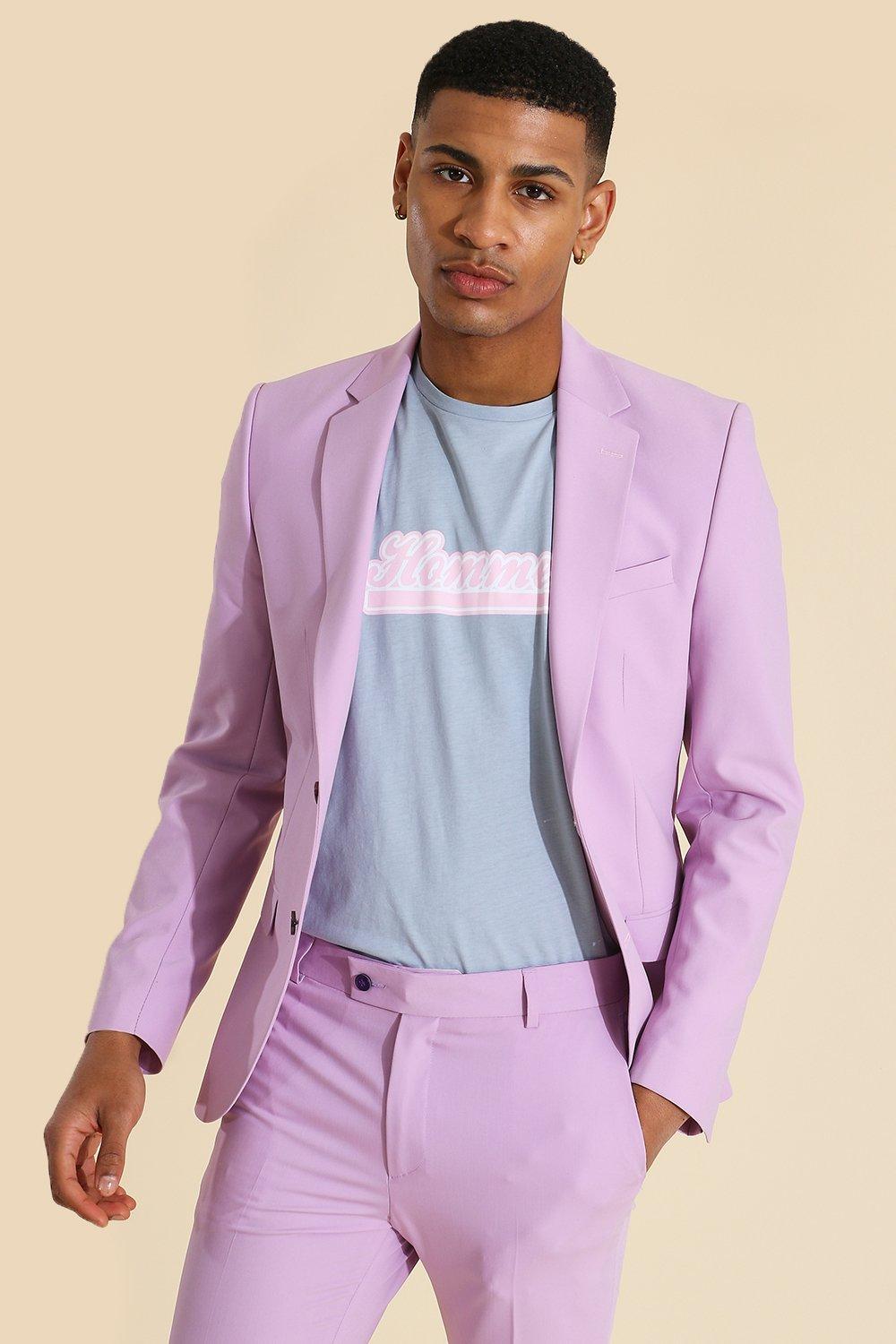 lilac suit for men