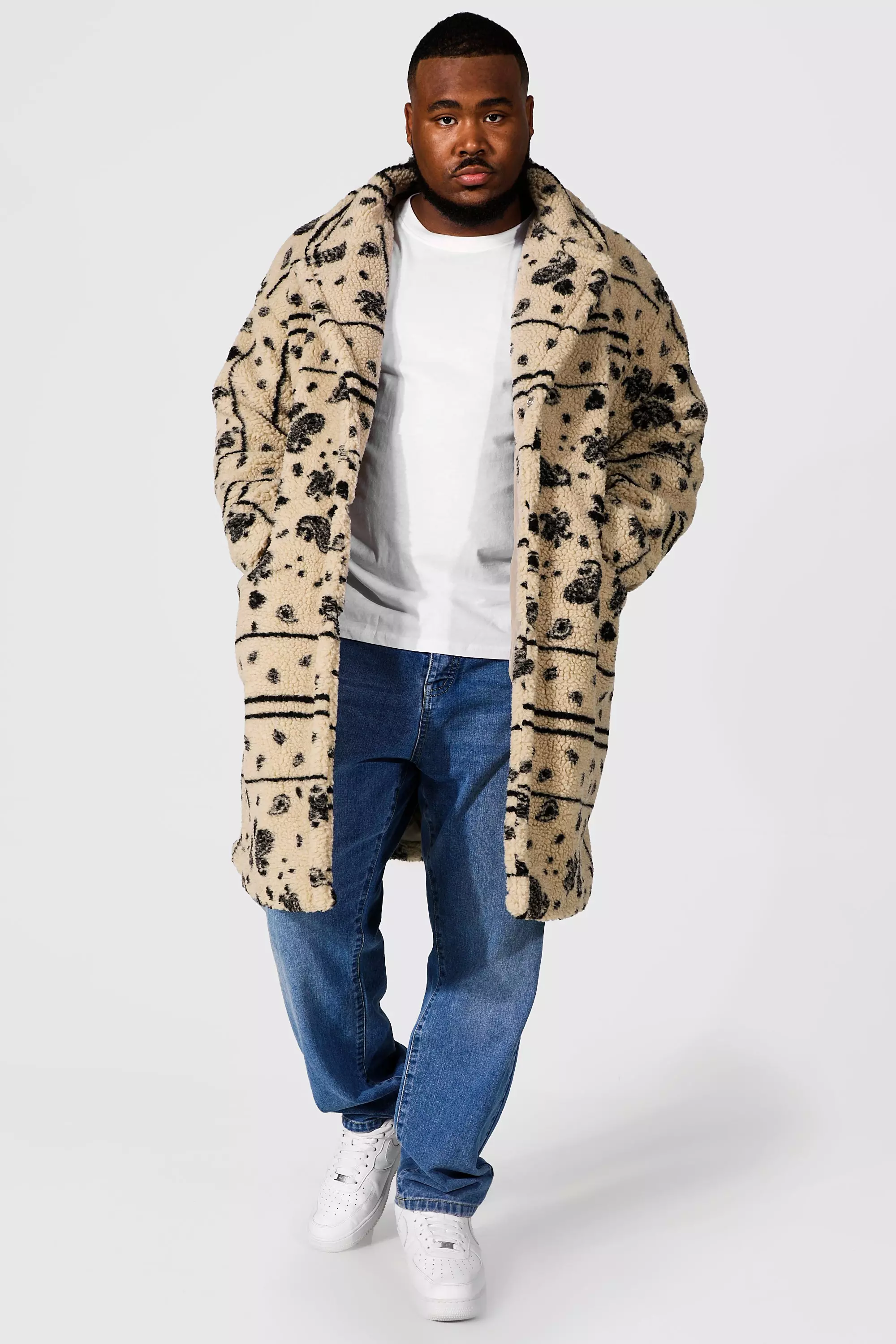 Leopard coat cheap forever 21