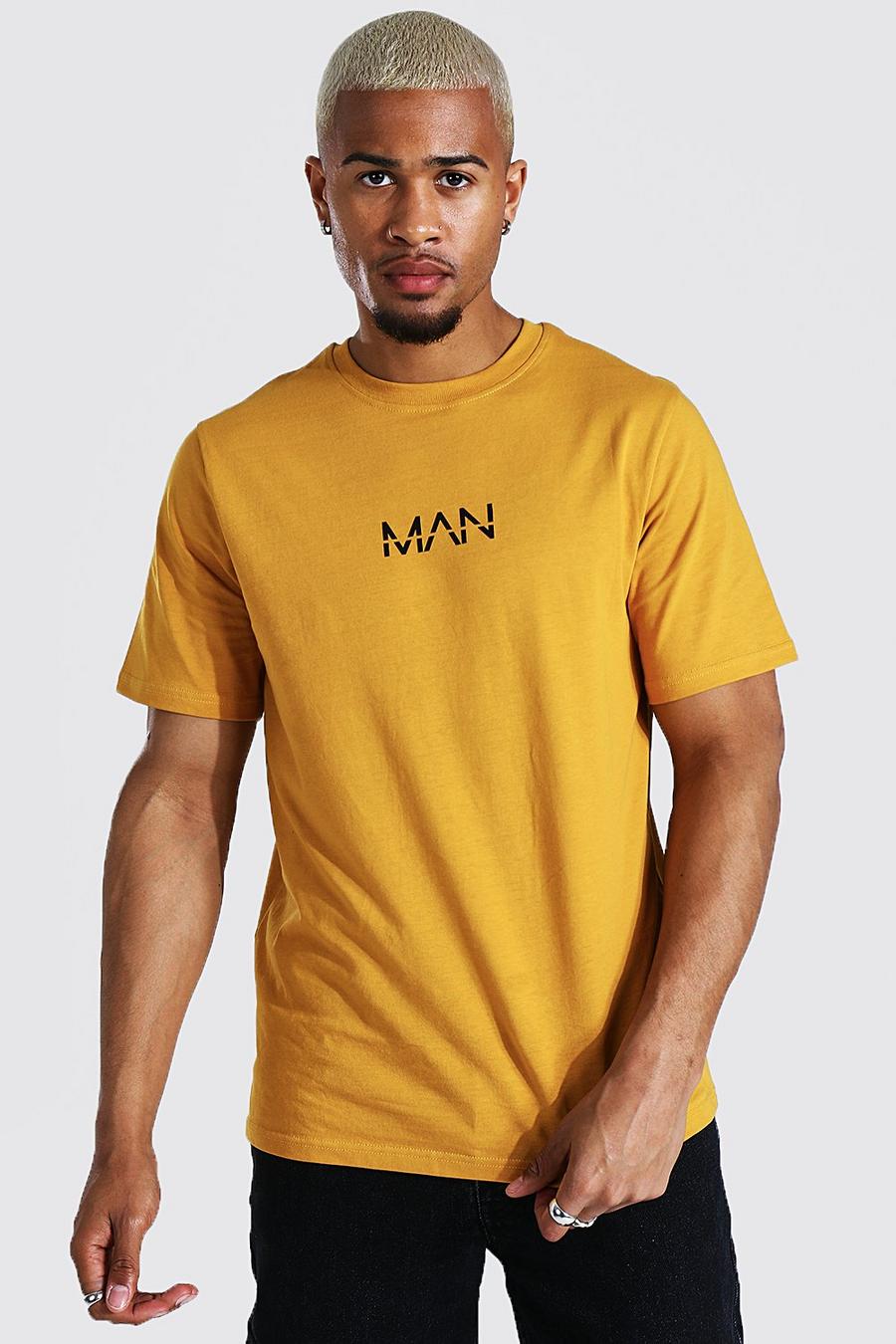 Mustard Original Man Crew Neck T-shirt image number 1