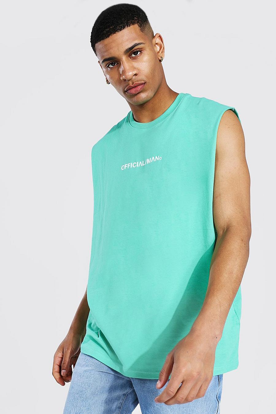 Jade Official Man Oversized Drop Armhole Tank image number 1