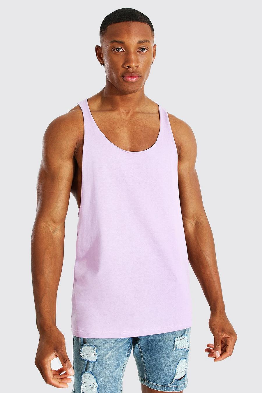 Lilac Extreme Racer Back Tank Top image number 1