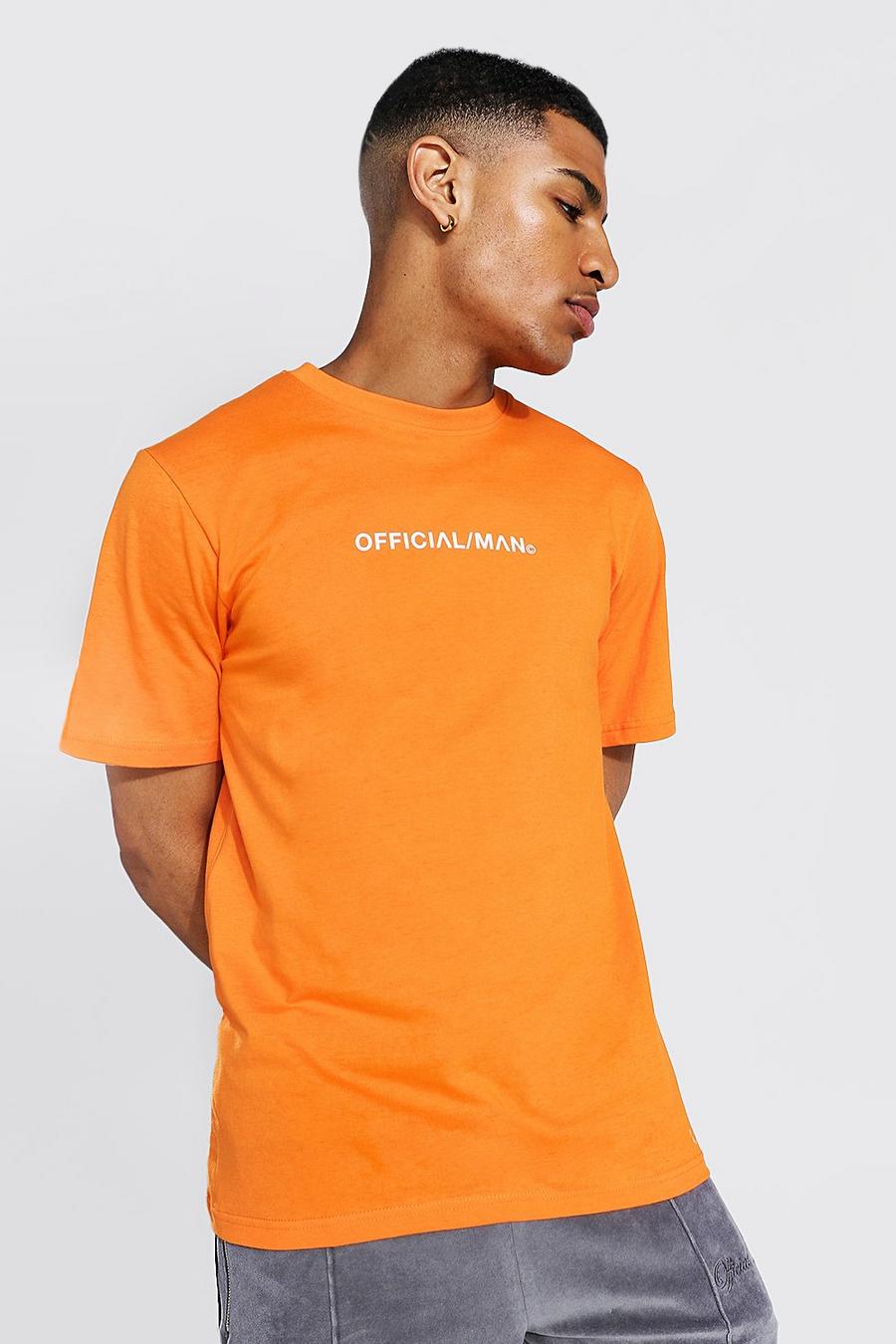 Orange Man Official Crew Neck T-shirt image number 1