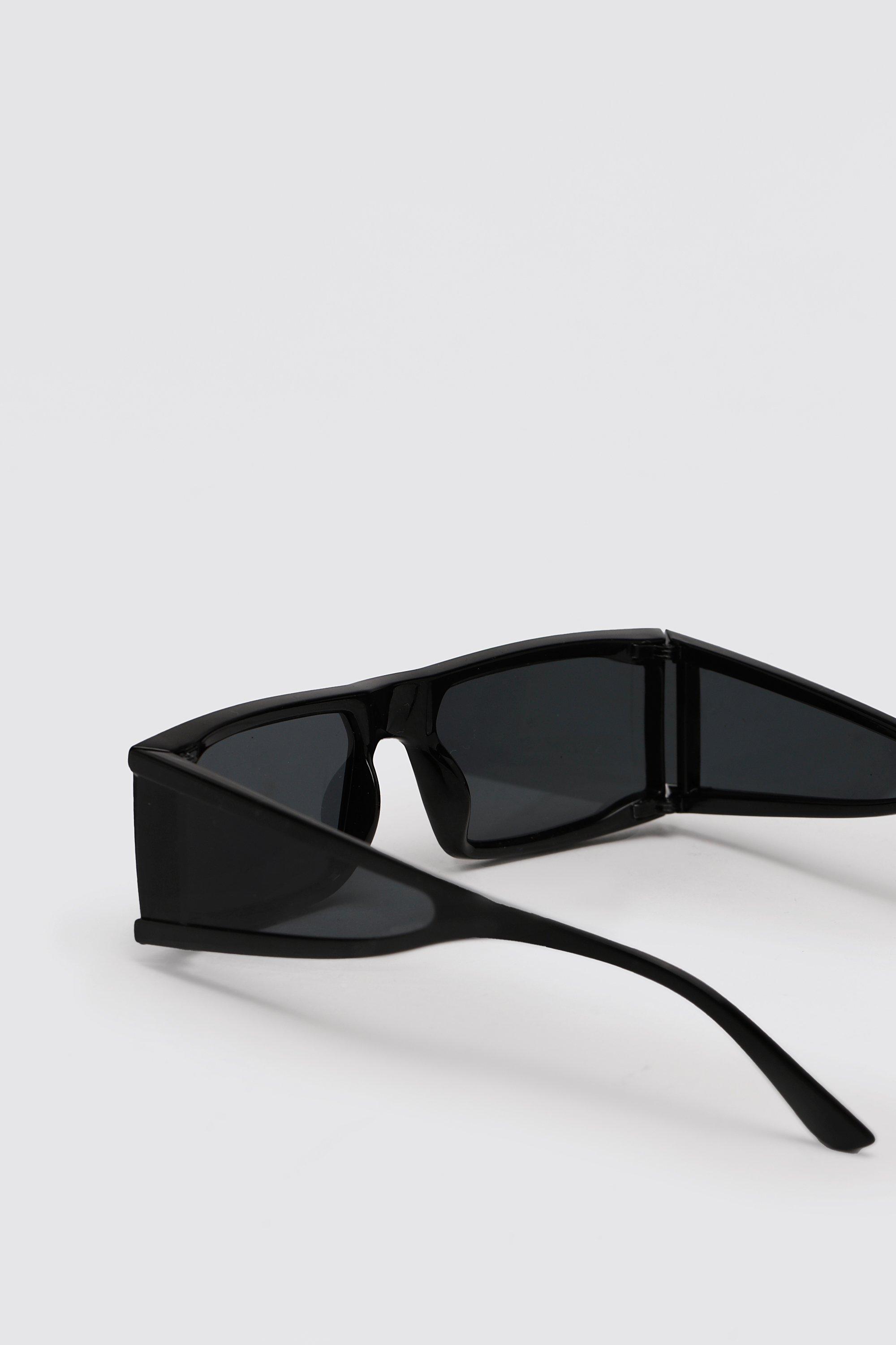 Flat store frame sunglasses