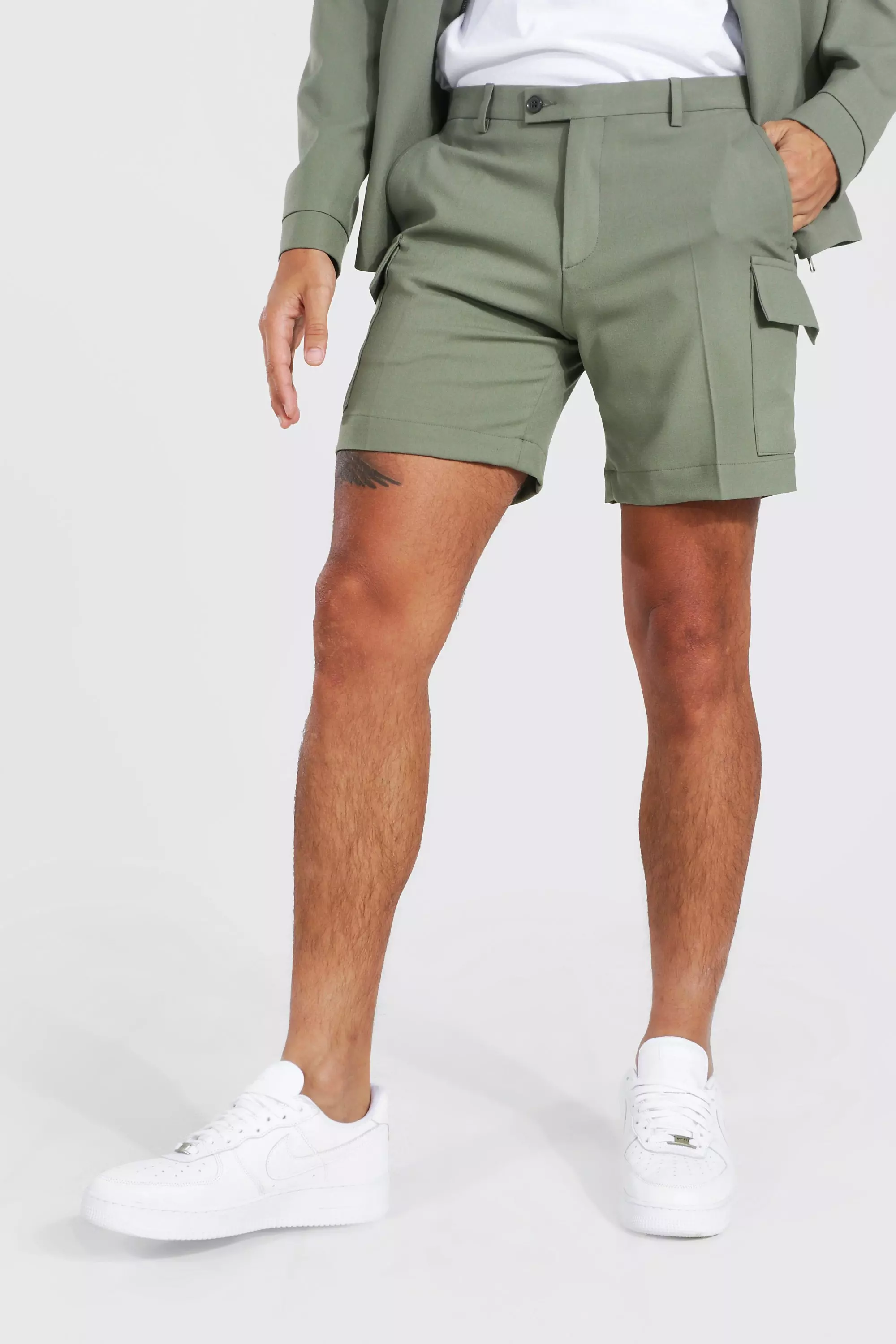 Mens smart sales cargo shorts