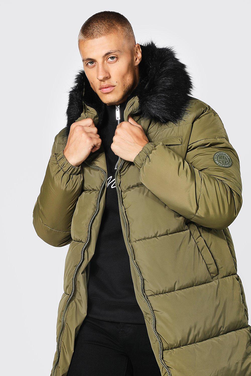 Boohoo on sale mens parka