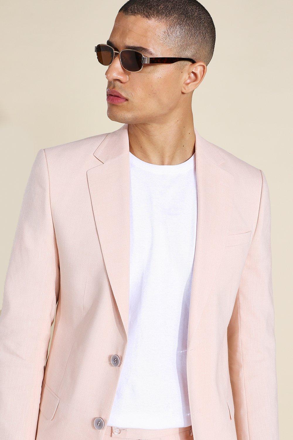 Coral shop suit jacket