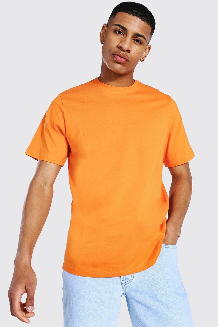 T-shirt ras du cou, Orange image number 1