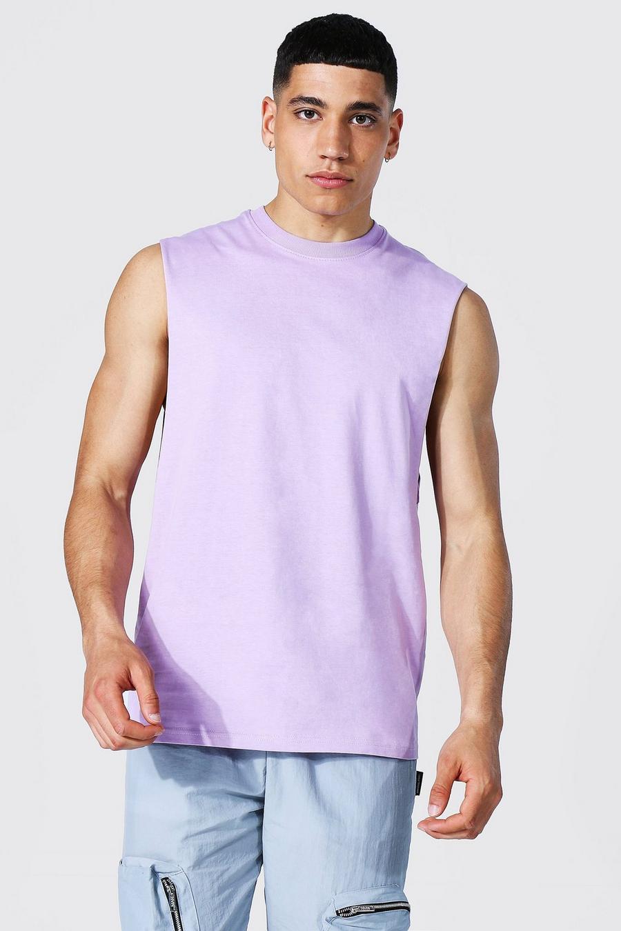 Lilac Drop Armhole Tank image number 1