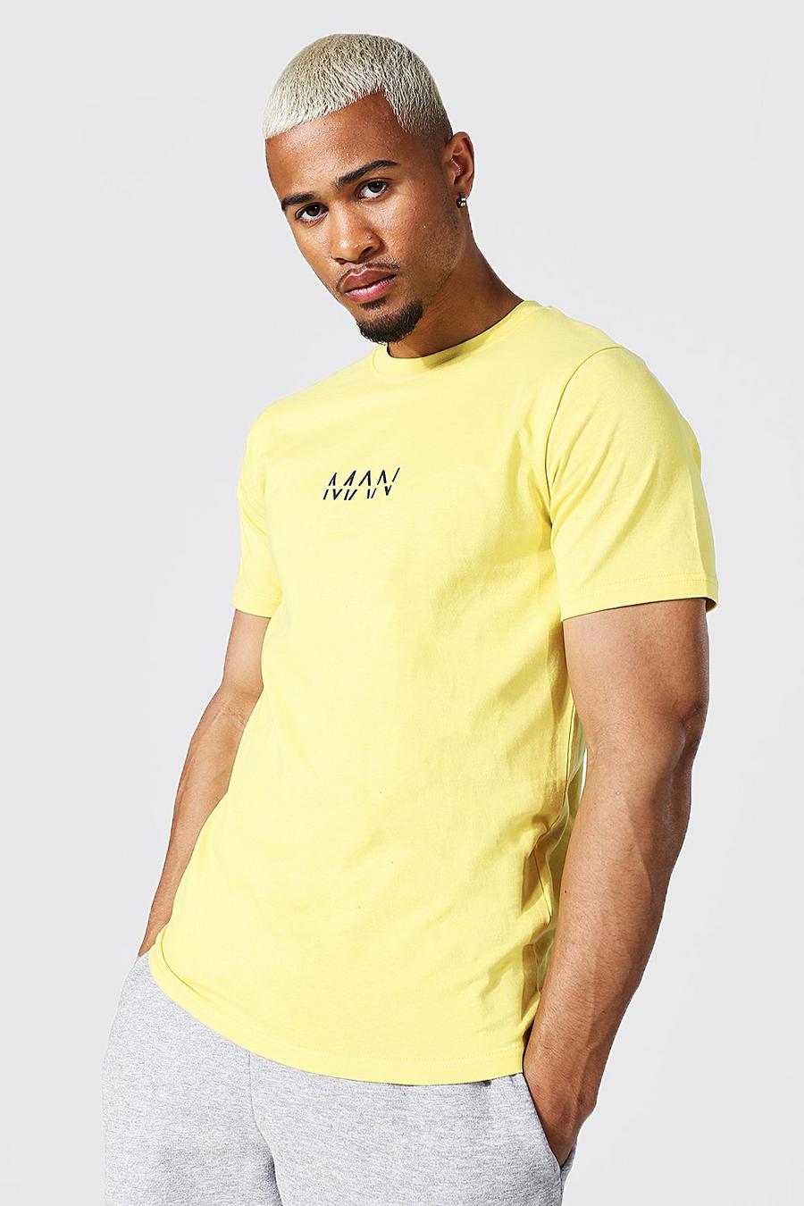 Yellow Original MAN T-shirt image number 1