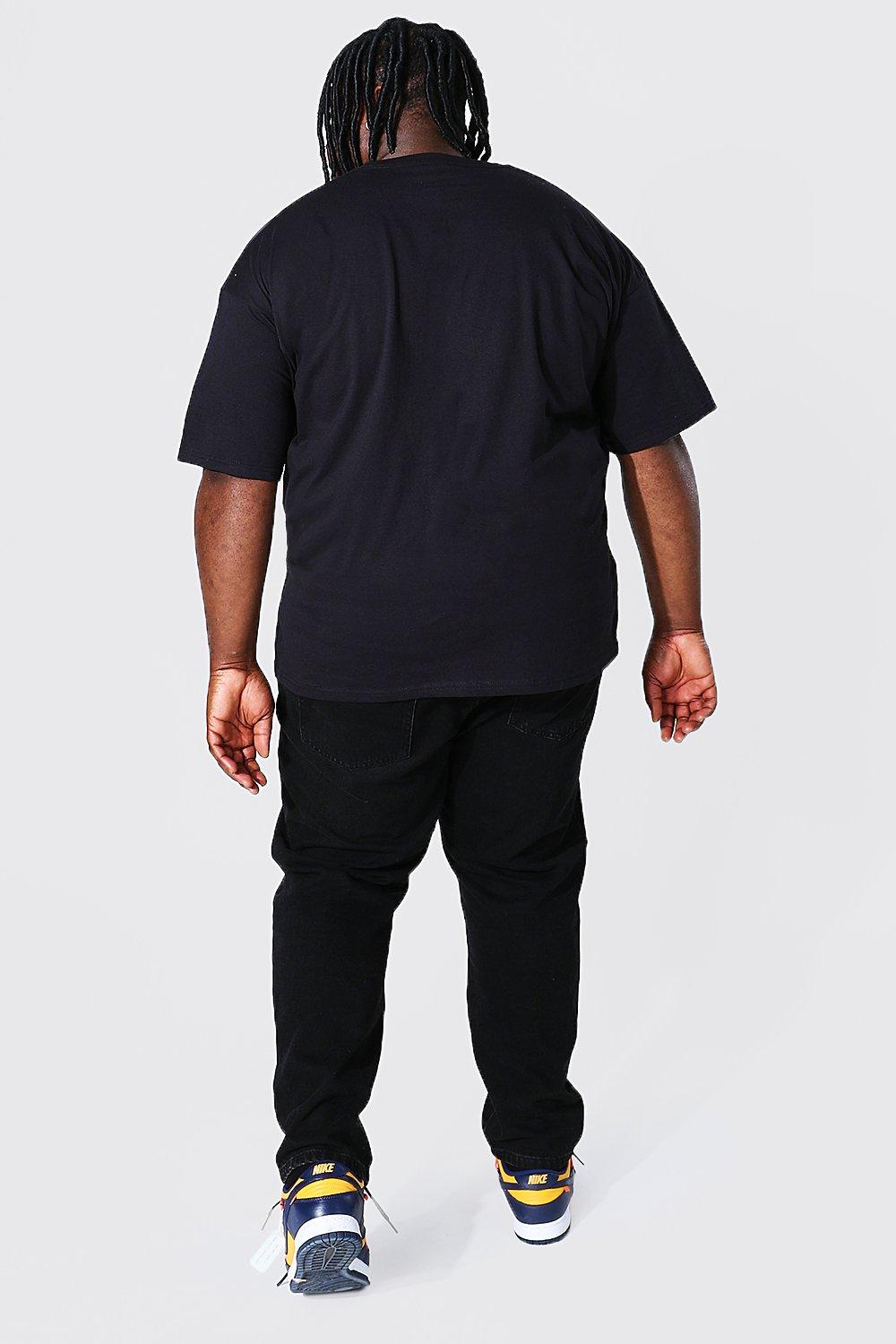 Men's Plus Size Def Leppard License T-shirt